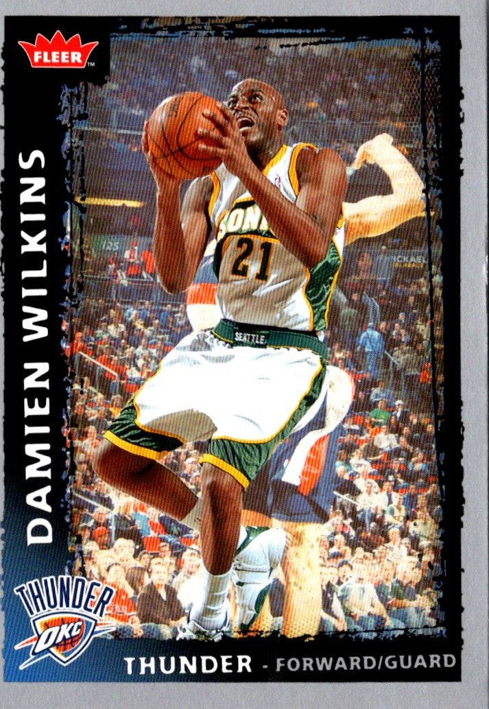 2008 Fleer Damien Wilkins