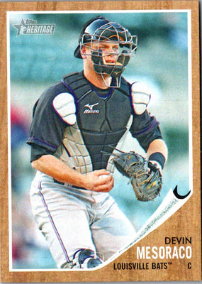 2011 Topps Heritage Minor League Devin Mesoraco #27