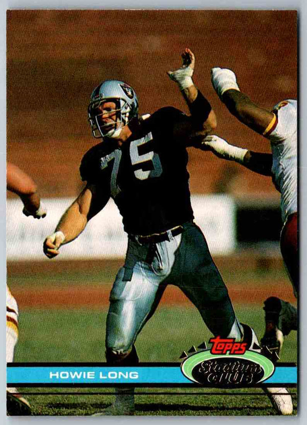 1991 Topps Stadium Club Football Howie Long #61