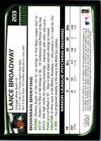 2008 Bowman Lance Broadway #203 Rookie