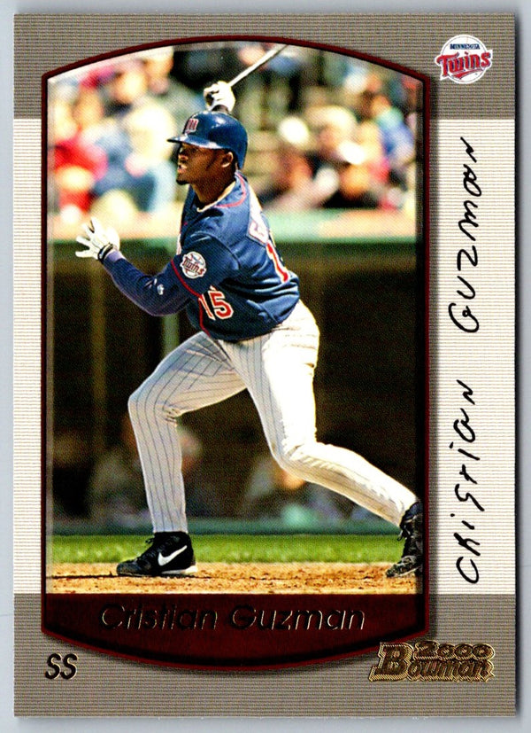 2000 Bowman Cristian Guzman #25