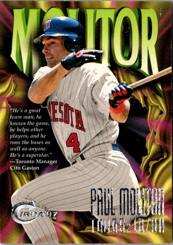 1997 Circa Paul Molitor #300