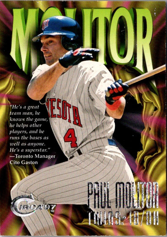 1997 Circa Paul Molitor #300