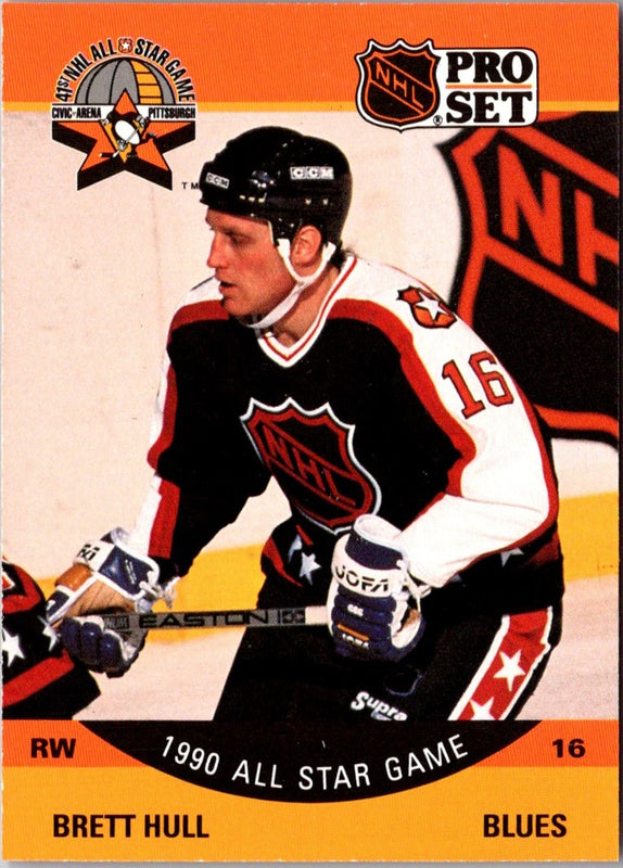 1990 Pro Set Brett Hull #342