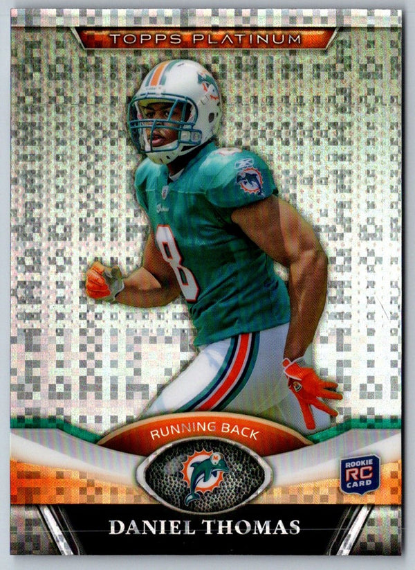 2011 Topps Platinum Daniel Thomas #44 Rookie