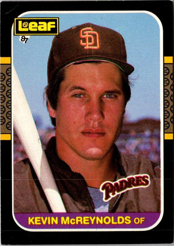 1987 Leaf Kevin McReynolds #214