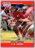 1990 Proset Jesse Sapolu #296