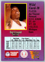 1991 WildCard Jay Vincent #70