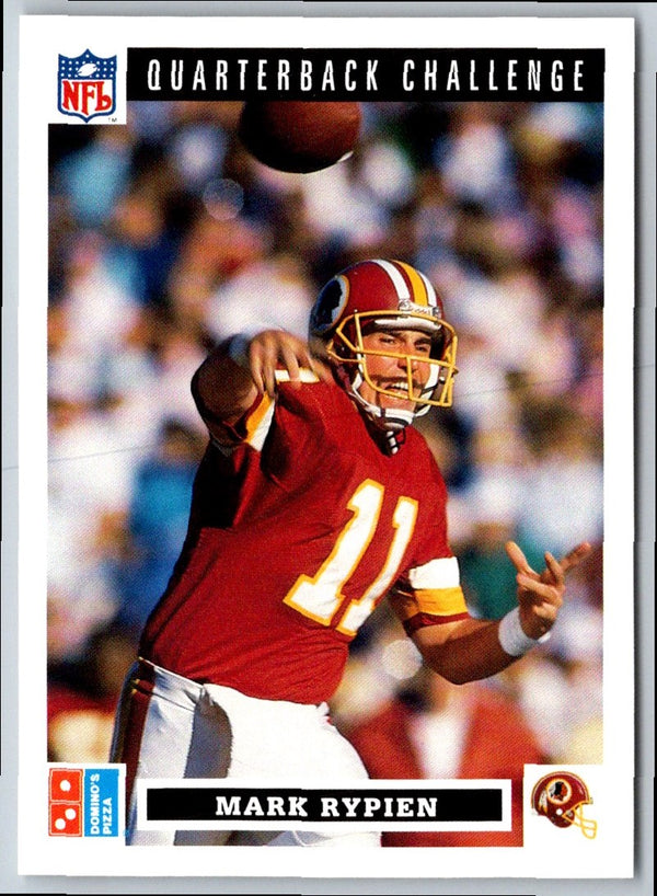 1991 Domino's The Quarterbacks Mark Rypien #31