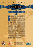 1995 Collector's Choice Player's Club Jani Riihinen #330