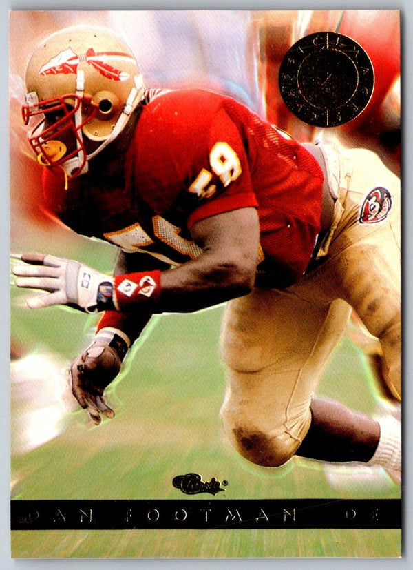 1993 Classic Dan Footman #61