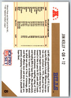 1991 Pro Set Jim Kelly #341A