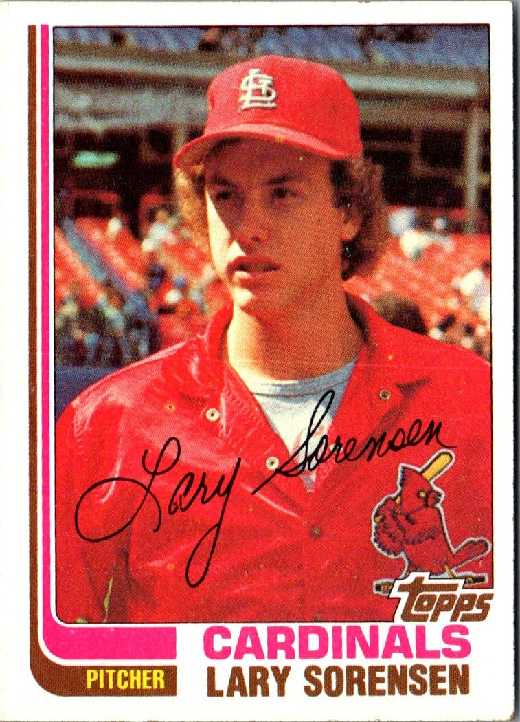 1982 Topps Lary Sorensen