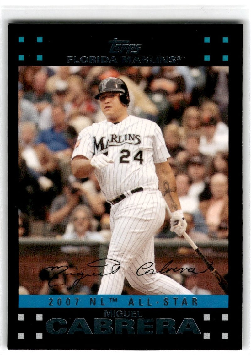 2007 Topps Updates & Highlights Miguel Cabrera