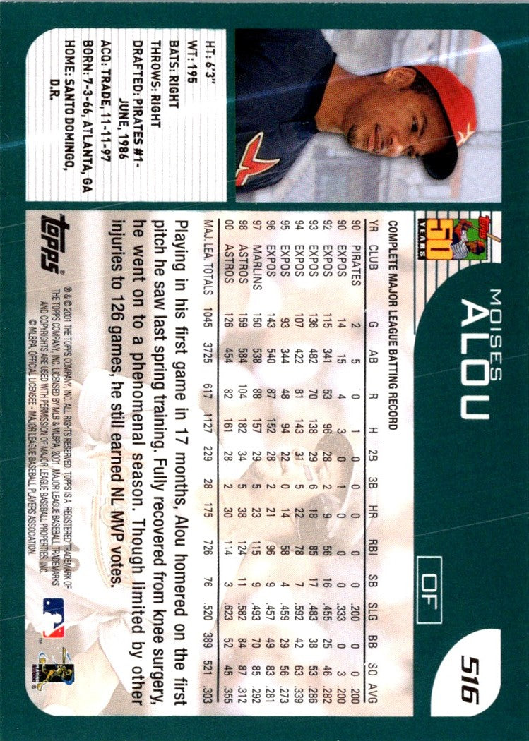 2001 Topps Moises Alou