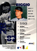 1997 Pinnacle Inside Craig Biggio #28