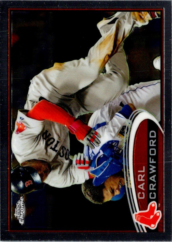 2012 Topps Chrome Carl Crawford #29
