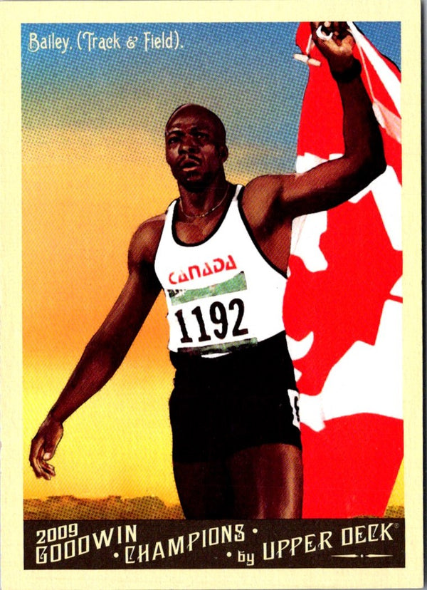 2009 Upper Deck Goodwin Champions Donovan Bailey #14