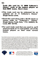 1995 Collector's Choice Update Trade Cards Larry Walker