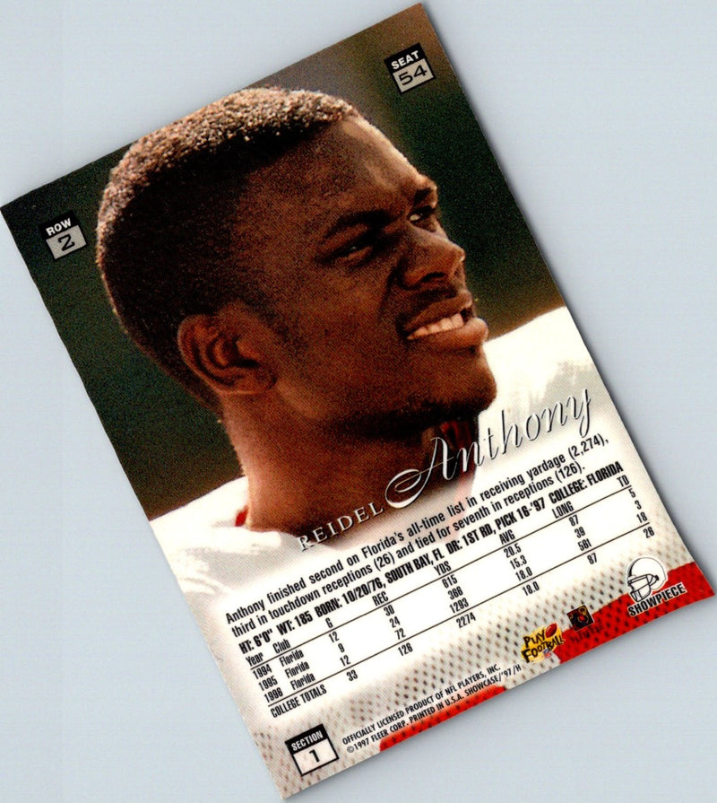 1997 Flair Showcase Reidel Anthony