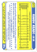 1987 Topps Traded Randy Ready