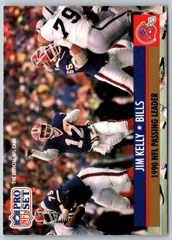 1991 Pro Set Jim Kelly #341A