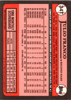 1989 Topps Traded Julio Franco #34T