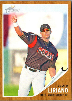 2011 Topps Heritage Minor League Rymer Liriano #156