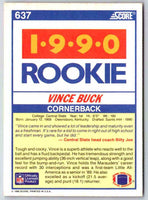 1990 Score Vince Buck #637