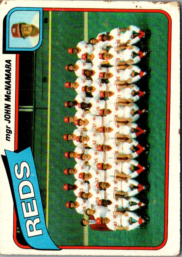 1980 Topps Cincinnati Reds - John McNamara #606