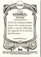 2014 Topps Gypsy Queen Craig Kimbrel #140