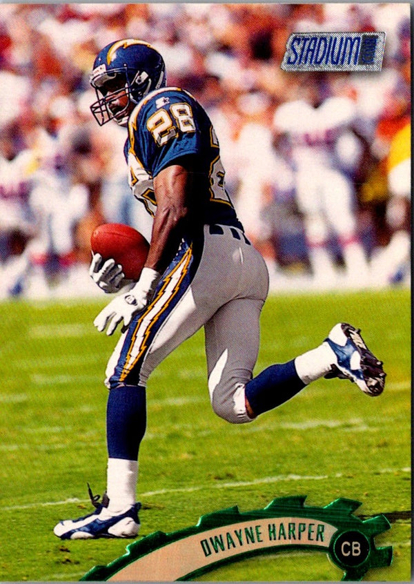 1997 Stadium Club Dwayne Harper #94