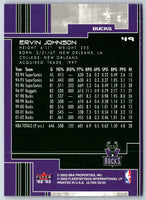 2002 Ultra Ervin Johnson #49