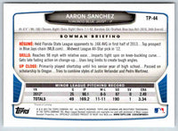 2014 Bowman Aaron Sanchez #TP-44