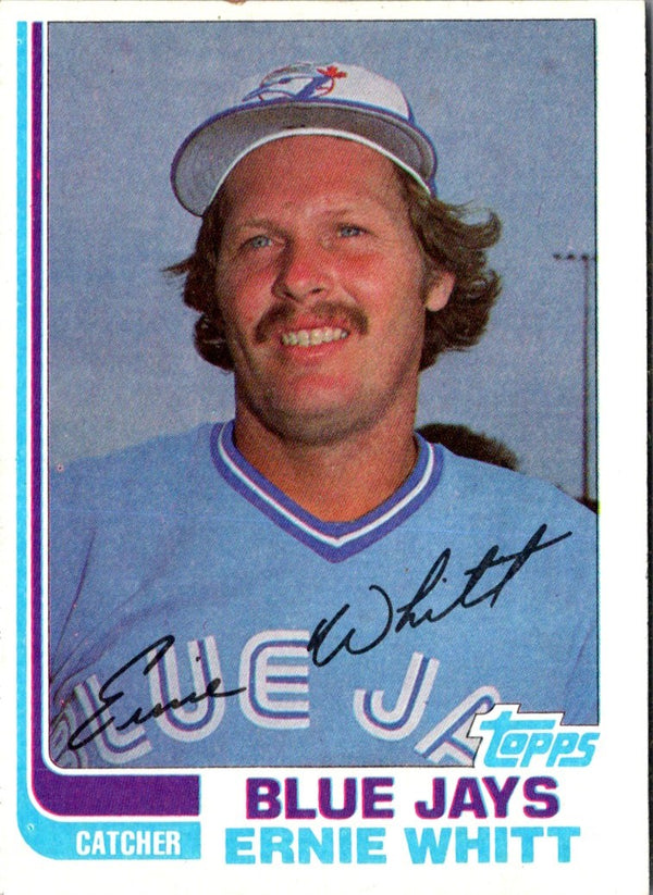 1982 Topps Ernie Whitt #19