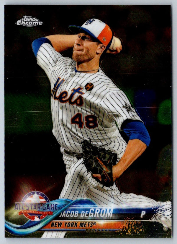 2018 Topps Chrome Update Edition Jacob deGrom #HMT78