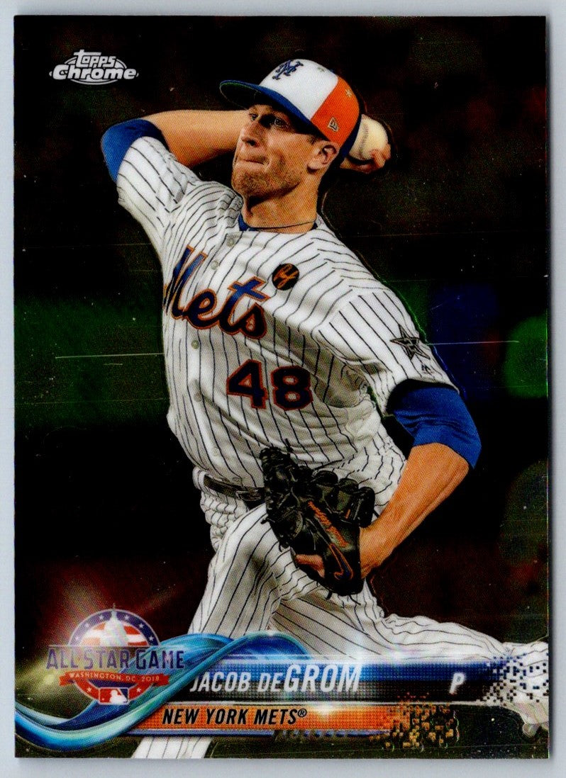 2018 Topps Chrome Update Edition Jacob deGrom