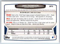 2014 Bowman Jake Thompson #BP75