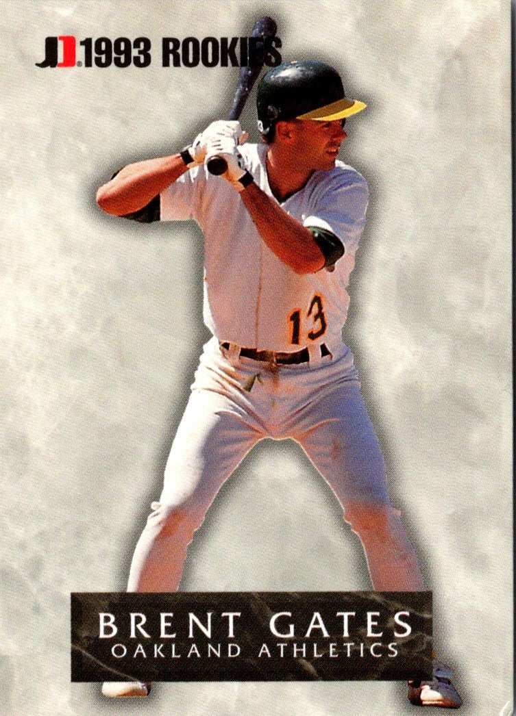1993 Jimmy Dean Rookies Brent Gates