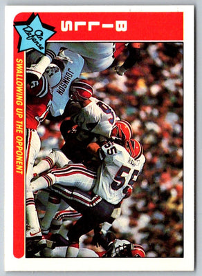 1985 Fleer Team Action Swallowing Up the Opponent (Defense) #5