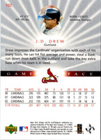2003 Upper Deck Game Face J.D. Drew #102