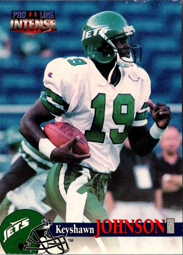 1996 Pro Line II Intense Keyshawn Johnson #82 Rookie