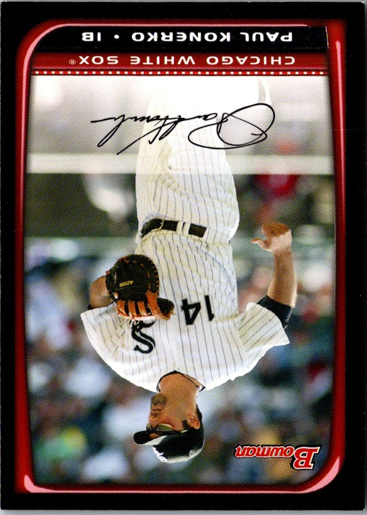 2008 Bowman Paul Konerko