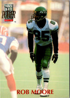 1992 Pro Set Power Rob Moore #185