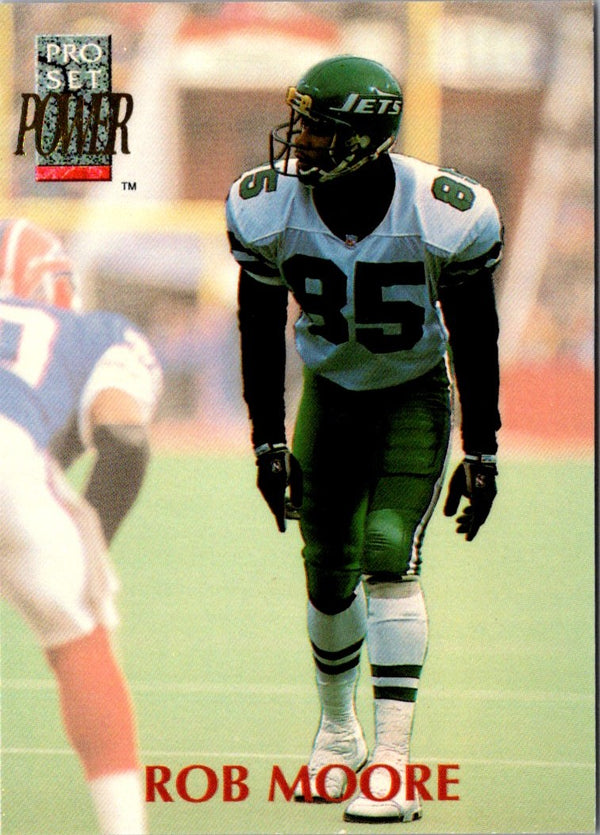 1992 Pro Set Power Rob Moore #185