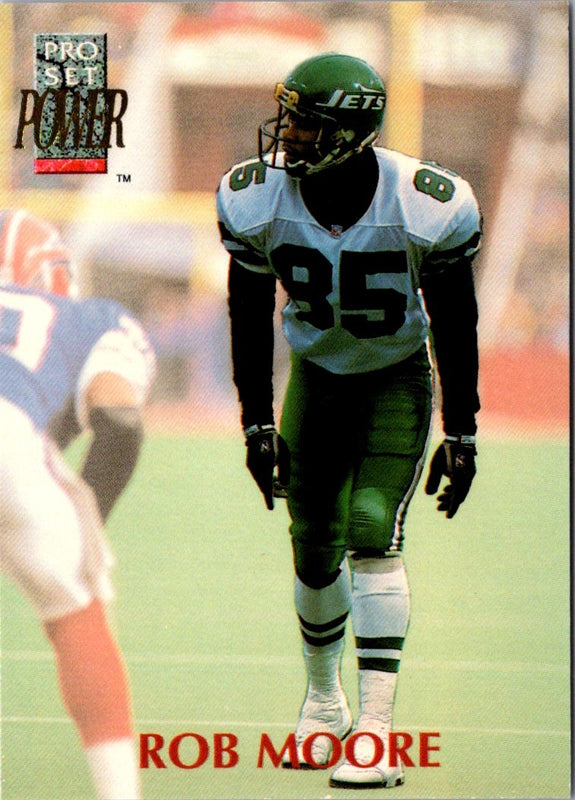 1992 Pro Set Power Rob Moore #185