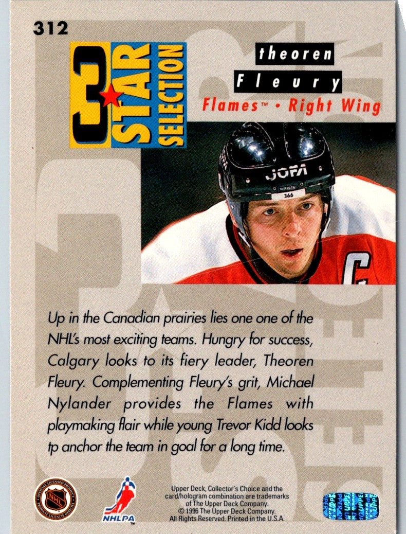 1996 Upper Deck Theoren Fleury