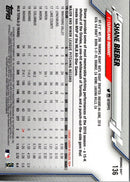 2020 Topps Fire Shane Bieber