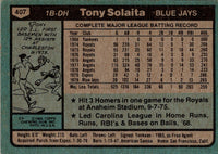 1980 Topps Tony Solaita #407