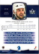 2002 Be a Player First Edition Jason Allison